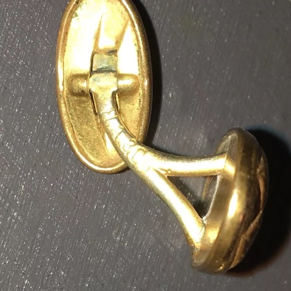 Gold HA & CO Victorian Ornate CUFFLINKS - wow! - Picture 7 of 14
